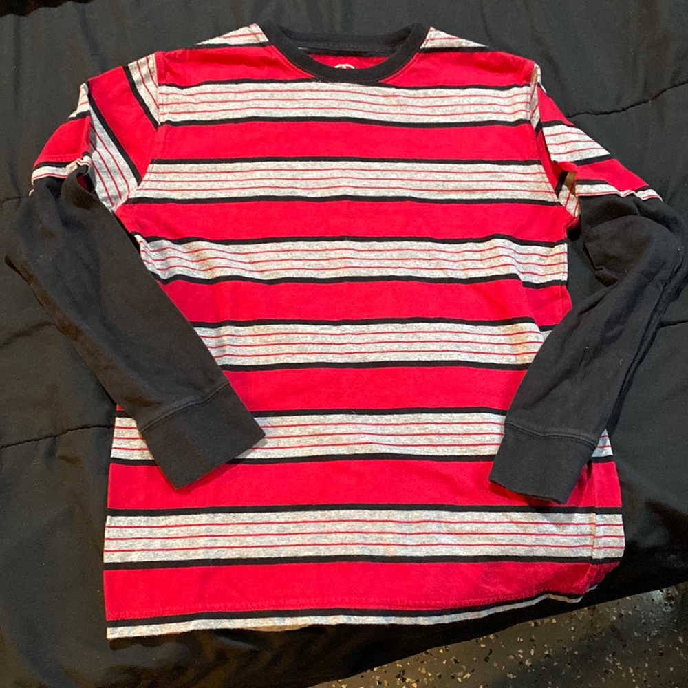 Boys striped long sleeve shirt